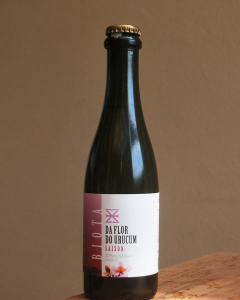 Cerveja Biota da Flor do Urucum